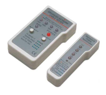Probador De Cable De Red RJ11 / RJ45 Utp Stp Ftp