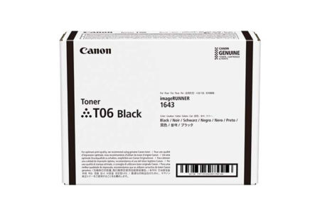 Toner Canon T06 Laser Negro 20500 Paginas, 3526C001Aa