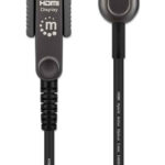 353243 Cable Óptico Activo HDMI Macho A Micro HDMI Macho, De Alta Velocidad Con Conector HDMI Desmontable 20 Mts