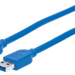 Cable USB V3.2 A-A 1.8M Azul 5 Gbps