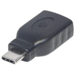 ADAPTADOR USB-C DE SUPERVELOCIDAD A USB TIPO-A 3.1 MANHATTAN 354646