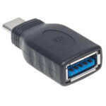 Adaptador Convertidor USB-C A USB Tipo A A 3.1 Macho-Hembra