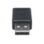 Adaptador Convertidor USB-C A USB Tipo A 2.0 Hembra-Macho