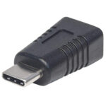 Adaptador Manhattan USB-C, Cm-Micro B H V3.1 Negro 354660