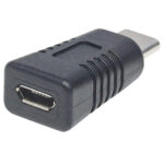 Adaptador Manhattan USB-C, Cm-Micro B H V3.1 Negro 354660