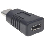 Adaptador Manhattan USB-C, Cm-Micro B H V3.1 Negro 354660