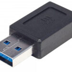 Adaptador Convertidor USB-C A USB Tipo A 3.1 Hembra-Macho