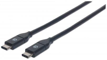 Cable USB-C V3.1 C-C 0.5M Negro