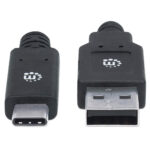 Cable USB-C V3.1 C-A 2.0M Neg .