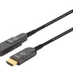 Cable HDMI Fibra Optica M-M 4K 60Hz 30.0M Conector Desmontable