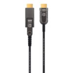 Cable HDMI Fibra Optica M-M 4K 60Hz 30.0M Conector Desmontable