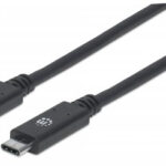 Cable USB C 1 Metro 10Gbps Generacion 2 5A Macho-Macho Negro