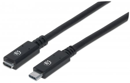 Cable Usb-c V3.1 Ext Cm-ch 0.5m Negro 10gbps 5a