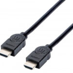 355308 Cable HDMI De Alta Velocidad, Macho A Macho,4K, Blindado, Longitud 1.5M, Color Negro