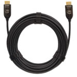 Cable HDMI Manhattan 355438 Macho/30M/Optico Activo Plenum/4K/60Hz/Negro