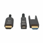 Cable HDMI Fibra Optica M-M 4K 60Hz 50.0M Conector Desmontable