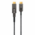Cable HDMI Fibra Optica M-M 4K 60Hz 50.0M Conector Desmontable