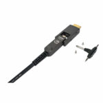 Cable HDMI Fibra Optica M-M 4K 60Hz 50.0M Conector Desmontable