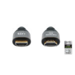 Cable HDMI 2.1 Textil M-M 1.0M 8K 60Hz