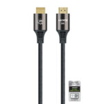 Cable HDMI Manhattan 355940 Macho-Macho/2 M/Certificado De Ultra Alta Velocidad/8K 60Hz/Con Ethernet/Negro