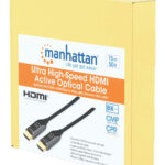 Cable HDMI 2.1 Fibra Optica 15M 8Ka60Hz Certificado