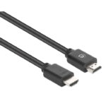 Cable HDMI Manhattan 356664 Macho-Macho/3M/4K@60Hz/Color Negro