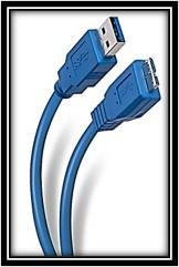 Cable USB V3.0 Tipo A – Micro B 1.8 M