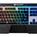 Teclado Alambrico/Mecanico/Gamer Cougar Attack X3 Rgb/Switch Cherry Mx/Español/Color Negro/37Atrm4Mb.1009
