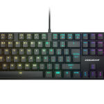 Kit Teclado Y Mouse Alambrico Gamer Cougar Combat Retroiluminacion Rgb/Anti-Ghosting/8000Dpi/Color Negro/37Cbrxnmb.0002/37Cbtm1Mb.0009