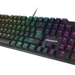 Kit Teclado Y Mouse Alambrico Gamer Cougar Combat Retroiluminacion Rgb/Anti-Ghosting/8000Dpi/Color Negro/37Cbrxnmb.0002/37Cbtm1Mb.0009
