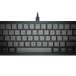 TECLADO MECANICO GAMER COUGAR PURI MINI 60% SWITCH GATERON RED, ALAMBRICO, NEGRO (INGLES), 37PRMM1MI.0002