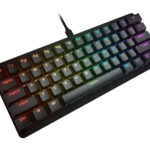 Teclado Mecanico Gamer Cougar Puri Mini 60%,Rgb, Switch Gateron Red, Alambrico, Negro (Ingles), 37Prmrm1Mi.0002