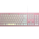 TECLADO GAMER COUGAR VANTAR AX RGB, SWITCH TIJERA, ALAMBRICO, ROSA (INGLES), 37VAPXNMX.0002