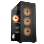Gabinete Cougar Mx220 Rgb/Midi-Tower/Sin Fuente/USB 3.0/4 Ventiladores Instalados/Color Negro/ATX/Mini-Itx/382Ac80.0001