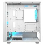 Gabinete Cougar Uniface Mini Rgb White/Mini Tower/Cristal Templado/Sin Fuente/2 Ventiladores Argb De 140Mm/1 Ventilador Argb De 120Mm/Color Blanco/Mini Itx/Micro ATX/3855C90.0004