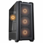Gabinete Cougar Mx600/Full Tower/Rgb Crist Temp/ATX/Negro/3857C90.0001