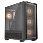 Gabinete Cougar Mx600/Full Tower/Rgb Crist Temp/ATX/Negro/3857C90.0001
