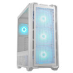 GABINETE COUGAR MX600/FULL TOWER/RGB CRIST TEMP/ATX/BLANCO/3857C90.0002