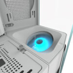 Gabinete Cougar Fv270 Rgb/Midi-Tower/Con Ventana/Sin Fuente/4 Ventiladores Rgb/Color Blanco/Mini Itx/Ceb/E-ATX, 3858M60.0006