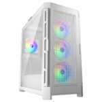 GABINETE COUGAR AIRFACE PRO RGB/MIDI-TOWER/SIN FUENTE/USB 2.0/3.0/4 VENTILADORES INSTALADOS/COLOR BLANCO/MINI-ITX/ATX/385AD10.0004