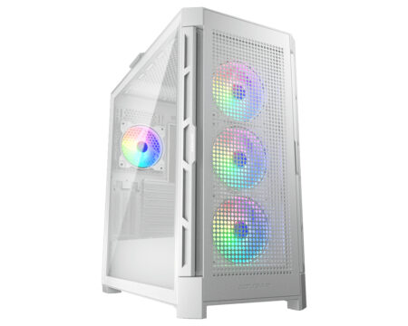 Gabinete Cougar Airface Pro Rgb/Midi-Tower/Sin Fuente/USB 2.0/3.0/4 Ventiladores Instalados/Color Blanco/Mini-Itx/ATX/385Ad10.0004