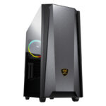 GABINETE COUGAR MX660 IRON RGB DARK BLACK, MEDIA TORRE, NEGRO, SIN FUENTE, ATX, 385BMS0.0006
