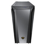 Gabinete Cougar Mx660 Iron Rgb Dark Black, Media Torre, Negro, Sin Fuente, ATX, 385Bms0.0006