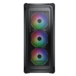 GABINETE COUGAR ARCHON 2 MESH RGB/MIDI-TOWER/CON VENTANA/SIN FUENTE/USB 2.0/3.0/3 VENTILADORES ARGB INSTALADOS/COLOR NEGRO/ATX, 385CC50.0001