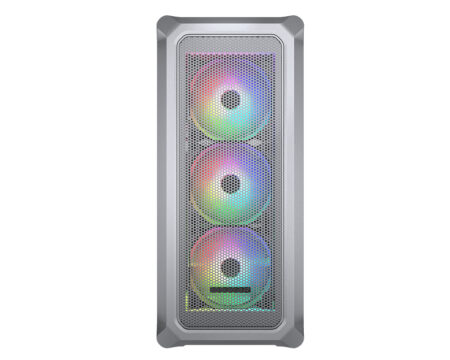 GABINETE COUGAR ARCHON 2 MESH RGB/MIDI-TOWER/CON MALLA/VIDRIO TEMPLADO/3 VENTILADORES INSTALADOS/MINI-ITX/MICRO-ATX/ATX/SIN FUENTE/BLANCO/385CC50.0002