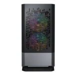 GABINETE COUGAR MG140 AIR RGB/MINI TOWER/CON VENTANA/SIN FUENTE/USB 3.0/COLOR NEGRO/MICRO ATX/MINI-ITX, 385JM80.0001