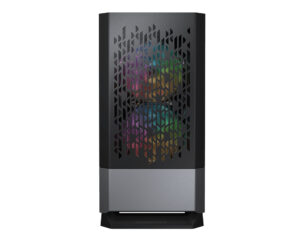 GABINETE COUGAR MG140 AIR RGB/MINI TOWER/CON VENTANA/SIN FUENTE/USB 3.0/COLOR NEGRO/MICRO ATX/MINI-ITX, 385JM80.0001