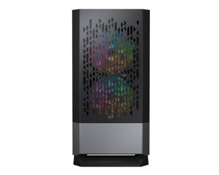 GABINETE COUGAR MG140 AIR RGB/MINI TOWER/CON VENTANA/SIN FUENTE/USB 3.0/COLOR NEGRO/MICRO ATX/MINI-ITX, 385JM80.0001