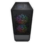 GABINETE COUGAR MG140 AIR RGB/MINI TOWER/CON VENTANA/SIN FUENTE/USB 3.0/COLOR NEGRO/MICRO ATX/MINI-ITX, 385JM80.0001
