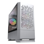GABINETE COUGAR MG140 AIR RGB/MINI TOWER/CON VENTANA/SIN FUENTE/USB 3.0/COLOR BLANCO/MICRO ATX/MINI-ITX, 385JM80.0002